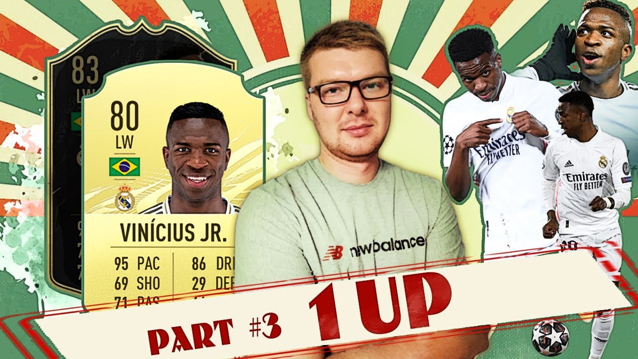 1UP за Vin&iacute;cius J&uacute;nior №3 FIFA 22