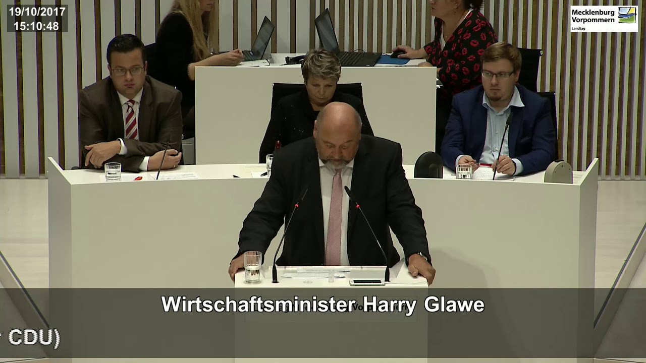 19.10.2017, Wirtschaftsminister Harry Glawe, CDU-Fraktion, Landtag M-V, Kampagne f&uuml;r das Impfen