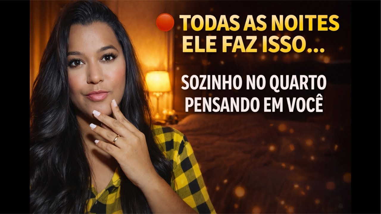 🔴 TODAS AS NOITES ELE FAZ ISSO…SOZINHO NO QUARTO PENSANDO EM VOCÊ E HOJE VOCÊ VAI DESCOBRIR‼️