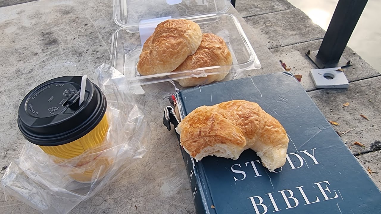 Coffee, crossiants, and Proverbs 5!