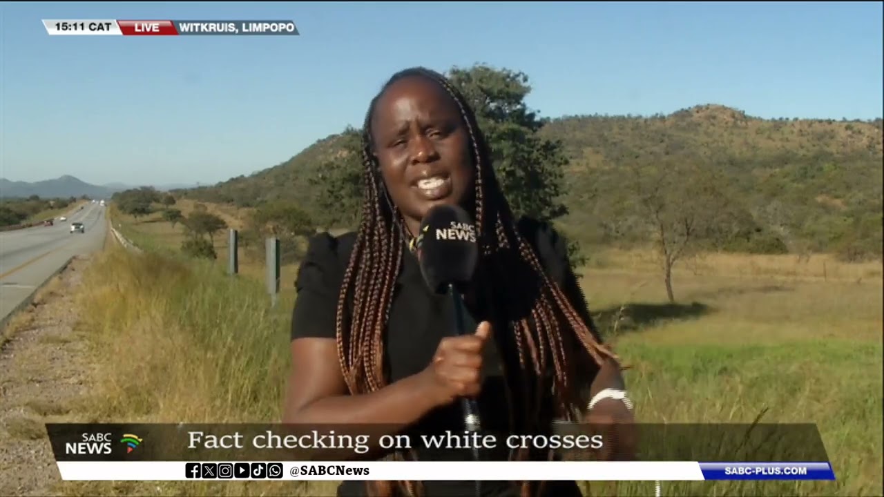 Pimani Baloyi reports from memorial site for those killed in farm attacks