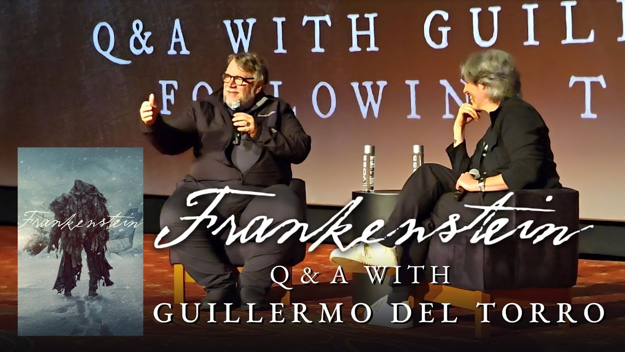 «ФРАНКЕНШТЕЙН»: вопросы и ответы с Гильермо дель Торо и Джейсоном Райтманом в прямом эфире из Кит...