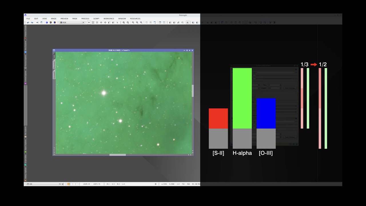 Рабочие процессы PixInsight — Узкополосный (IV)