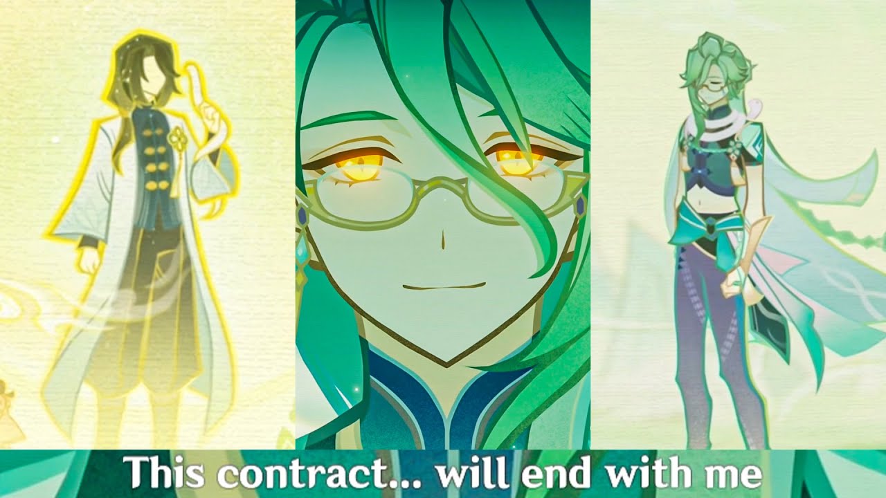 BAIZHU FULL WALKTHROUGH STORY QUEST Cutscene Genshin Impact