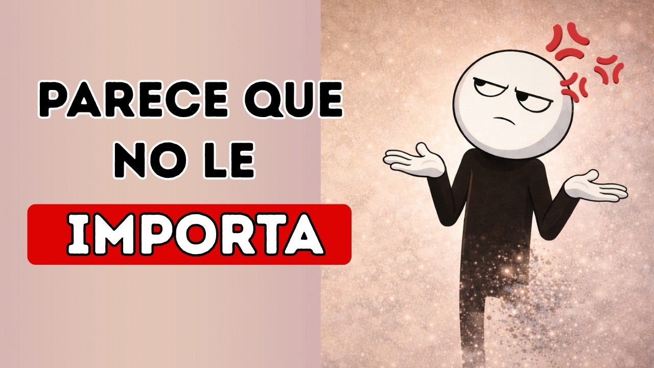 Psicología de las personas que actúan como si no les importara (no lo que crees)