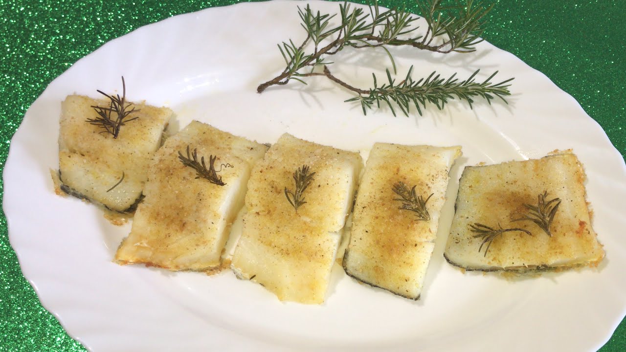 BACCALÀ GRATINATO AL FORNO