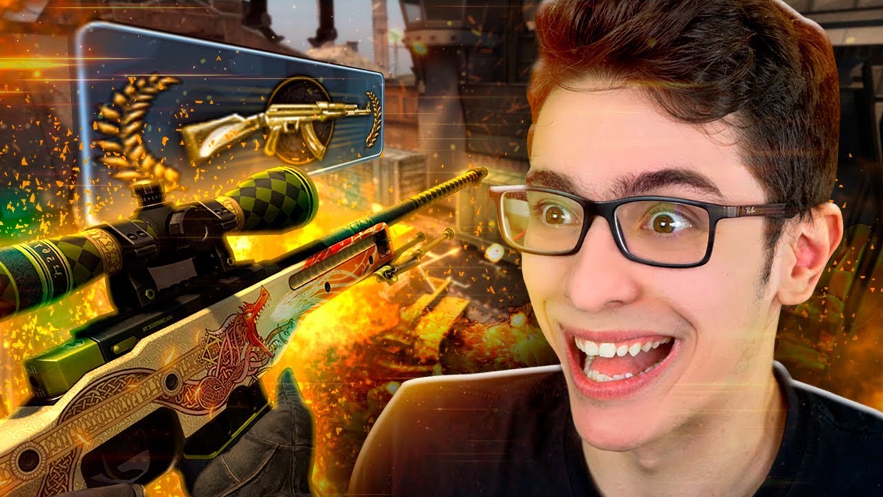 MINHA AWP DRAGON LORE ATIRA SOZINHA! CS:GO MD10 #5