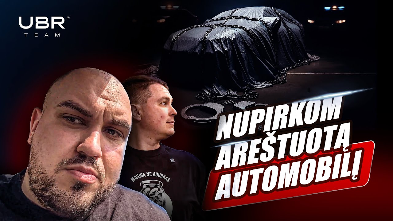 NUPIRKOM AREŠTUOTĄ AUTOMOBILĮ #R8per365 (4 serija)