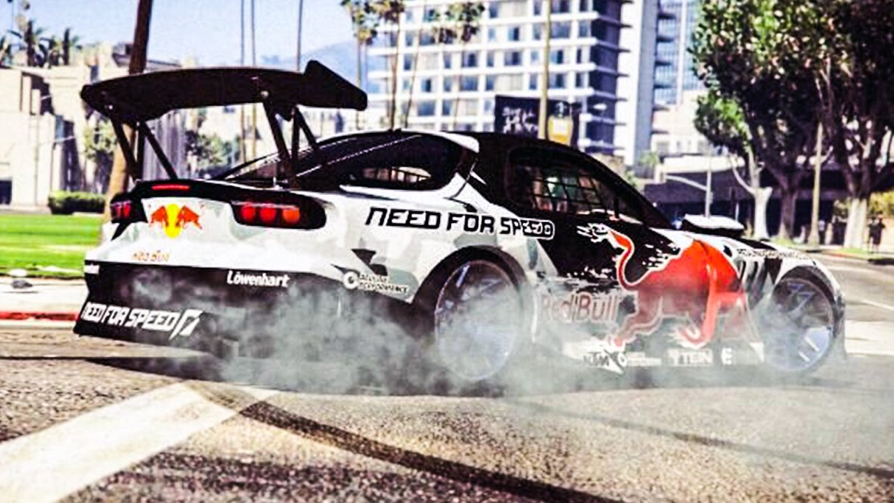 GTA 5 RX-7 MADMIKE GAMEPLAY  - GTA V PC MODS