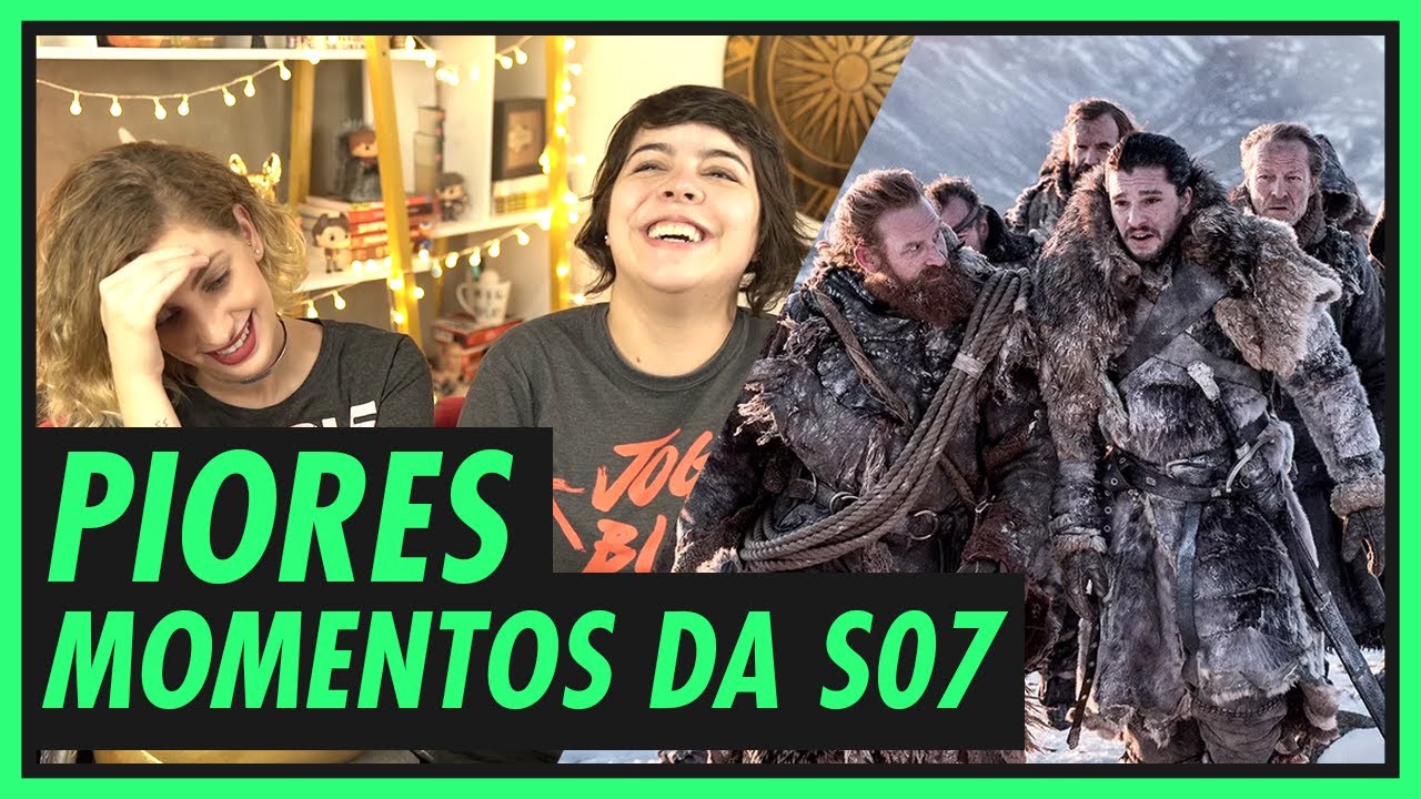 PIORES MOMENTOS DA 7ª temporada! GAME OF THRONES