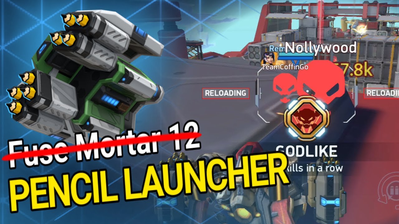 The Fuse mortar 12 Lacewing is the camper's heaven | Redd Mech Arena