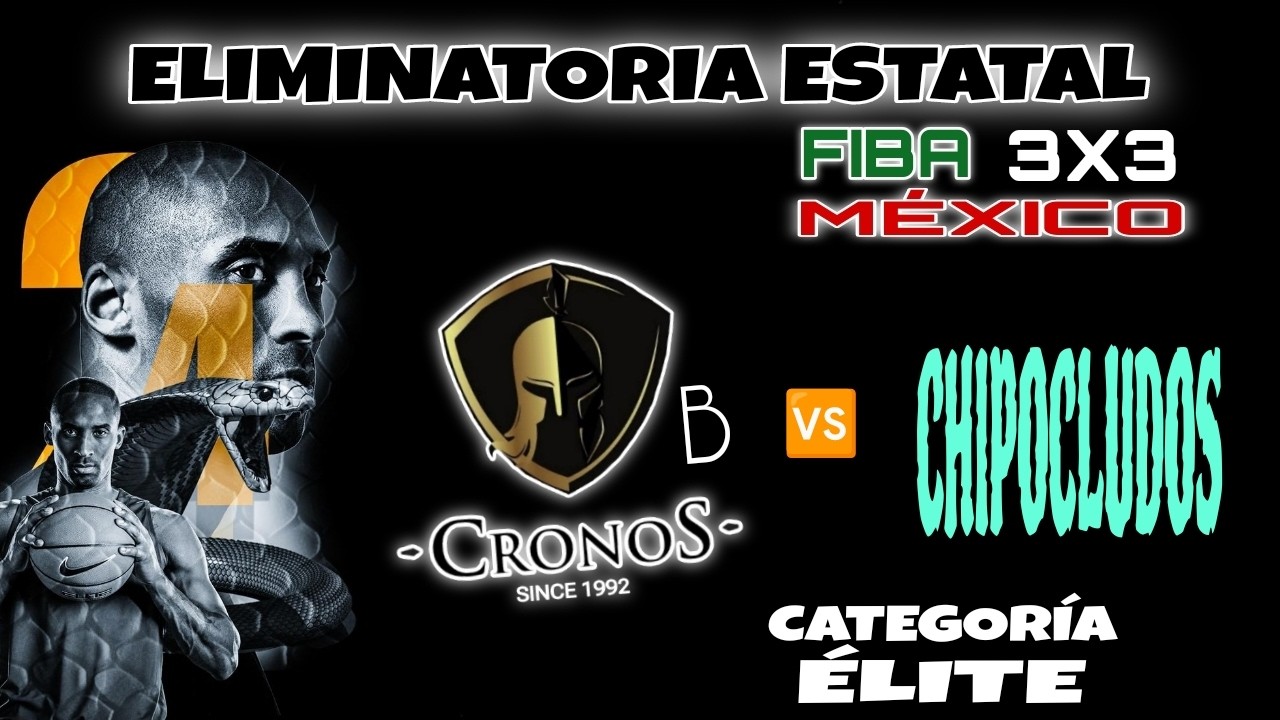 CRONOS B VS CHIPOCLIDOS - Categoría Elite