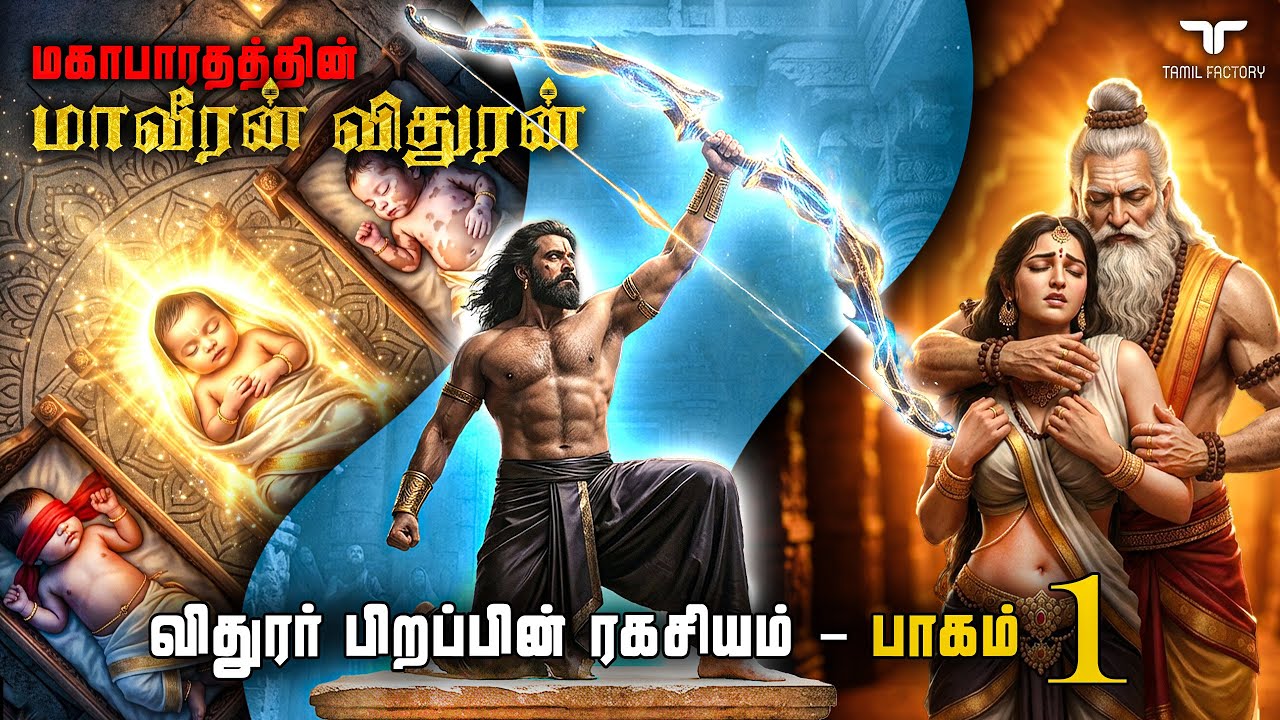 சாபத்தில் பிறந்த விதுரரின் சரித்திர கதை|வில்லுக்கு விதுரன்| Mahabaratha Vithurar story in tamil | TF