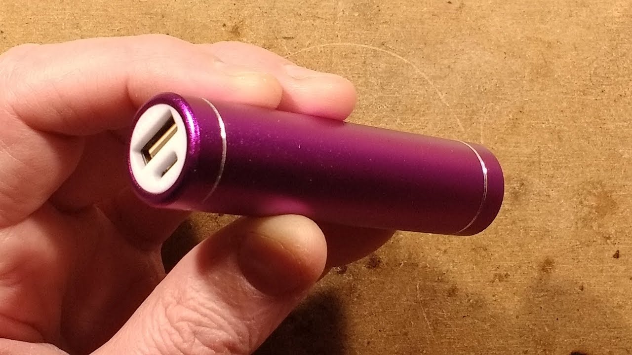 Unusual USB power bank control chip.