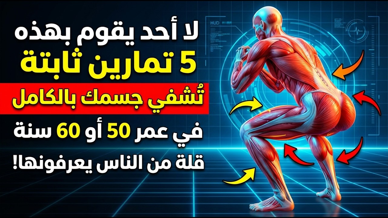تمارين إيزومترية بسيطة قد تغيّر شكل جسمك بالكاملتمارين إيزومترية | بلانك | سكوات حائط | قوة العضلات