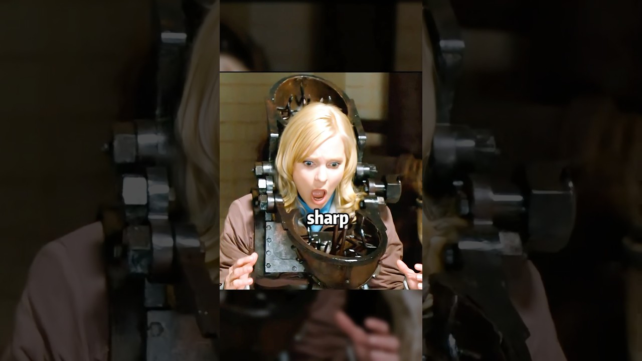 A woman wakes up to find herself with a torture device.#shorts