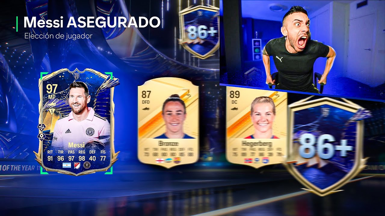 ME SALE MESSI TOTY POR ERROR DE EA (PLAYER PICK BUGUEADO) FC 24 - DjMaRiiO