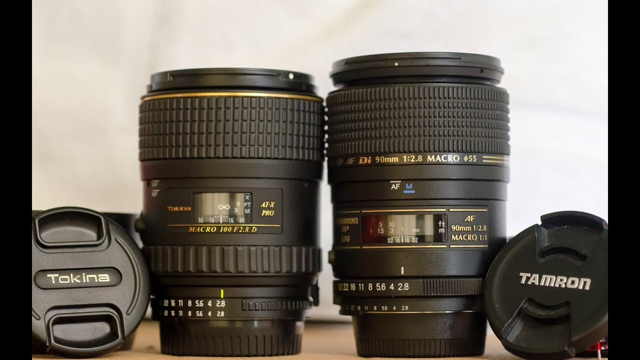 Tamron 90mm 2.8 SP Di Macro vs Tokina 100mm 2.8D Macro