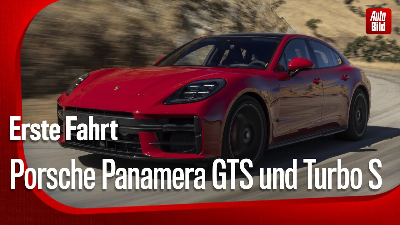 Porsche Panamera GTS und Turbo S E-Hybrid | Erste Fahrt mit Thomas Geiger