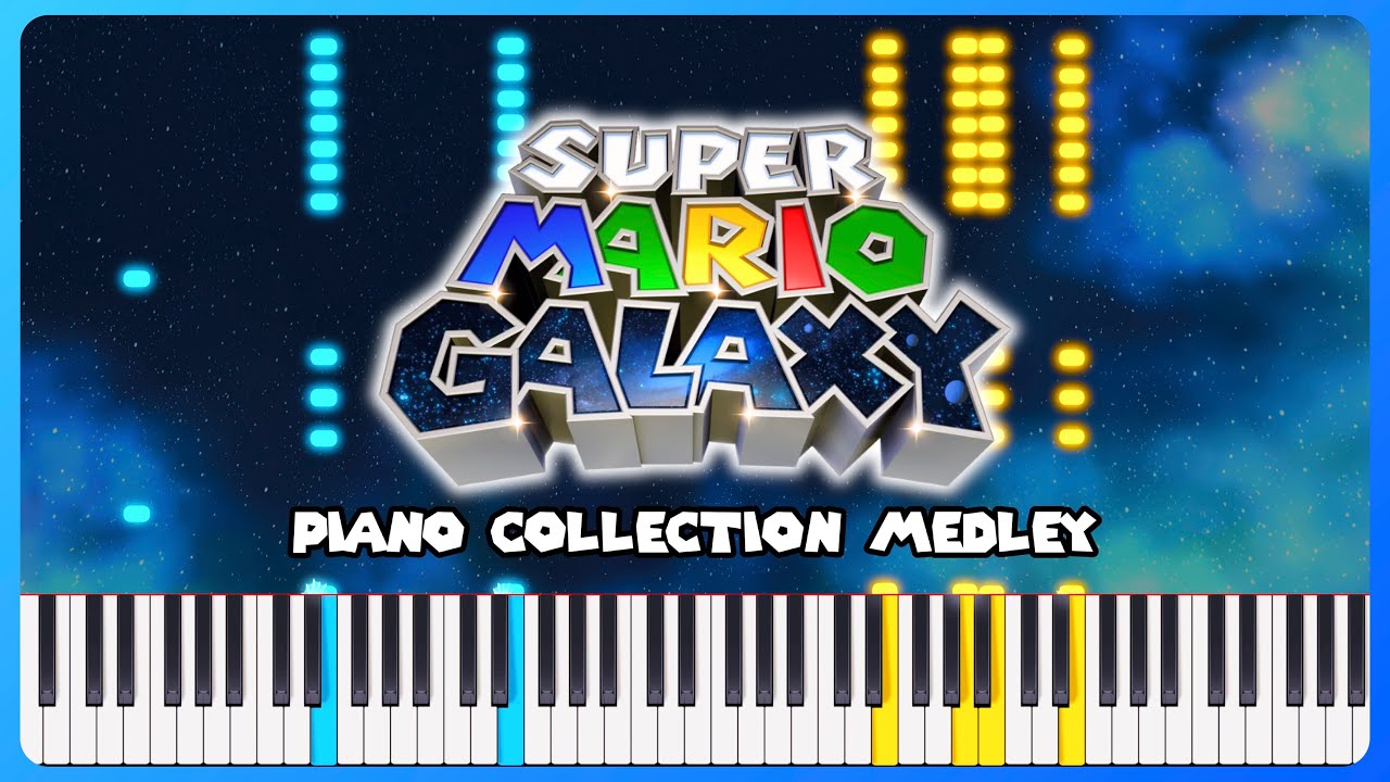 Super Mario Galaxy | Piano Collection Medley (+ Sheet Music)