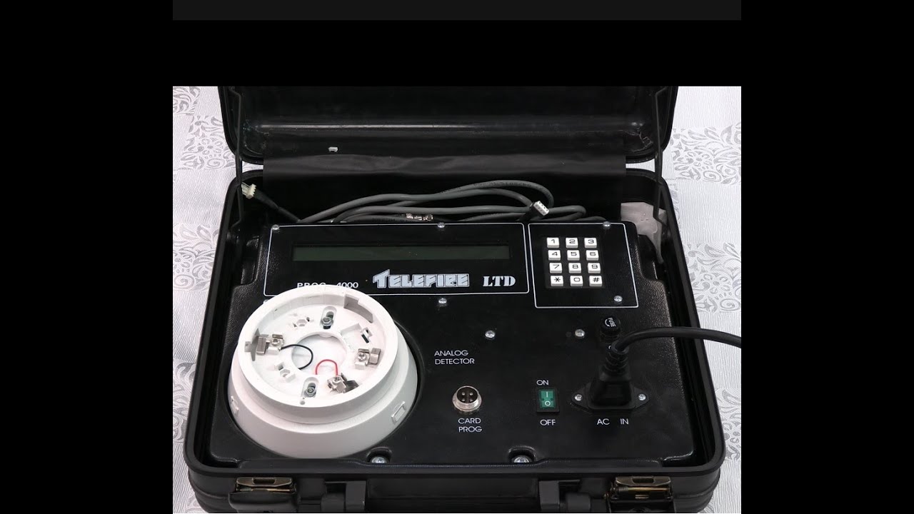 Как задать адрес для карт и извещателей Telefire