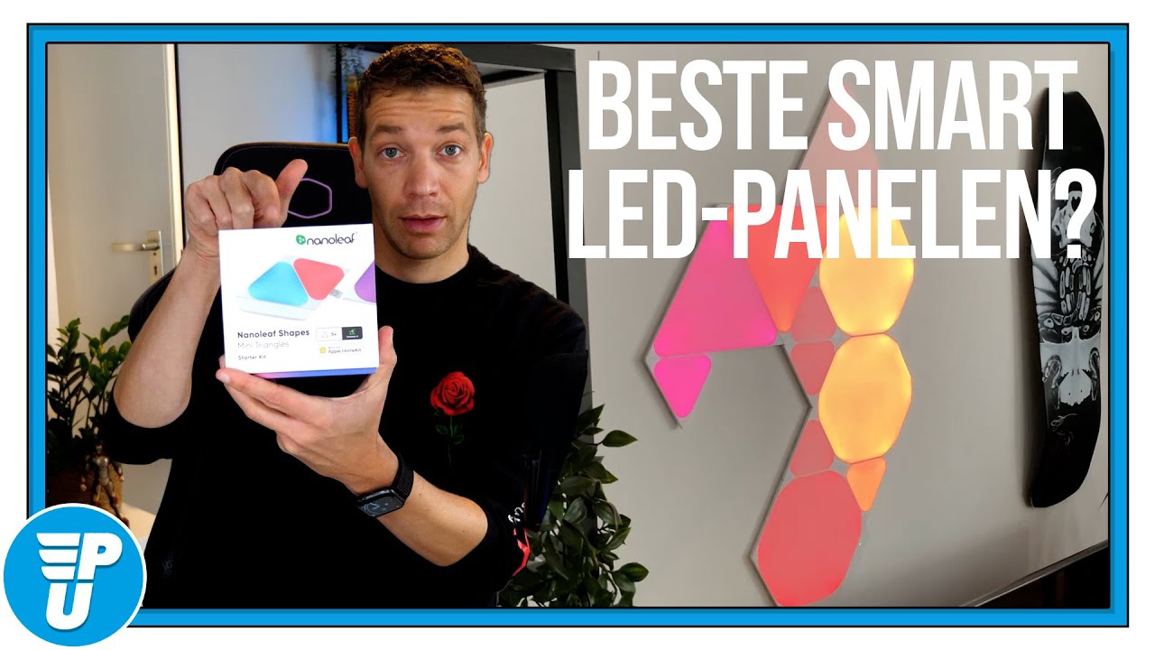De BESTE LED-panelen voor aan je muur?! - Nanoleaf Review