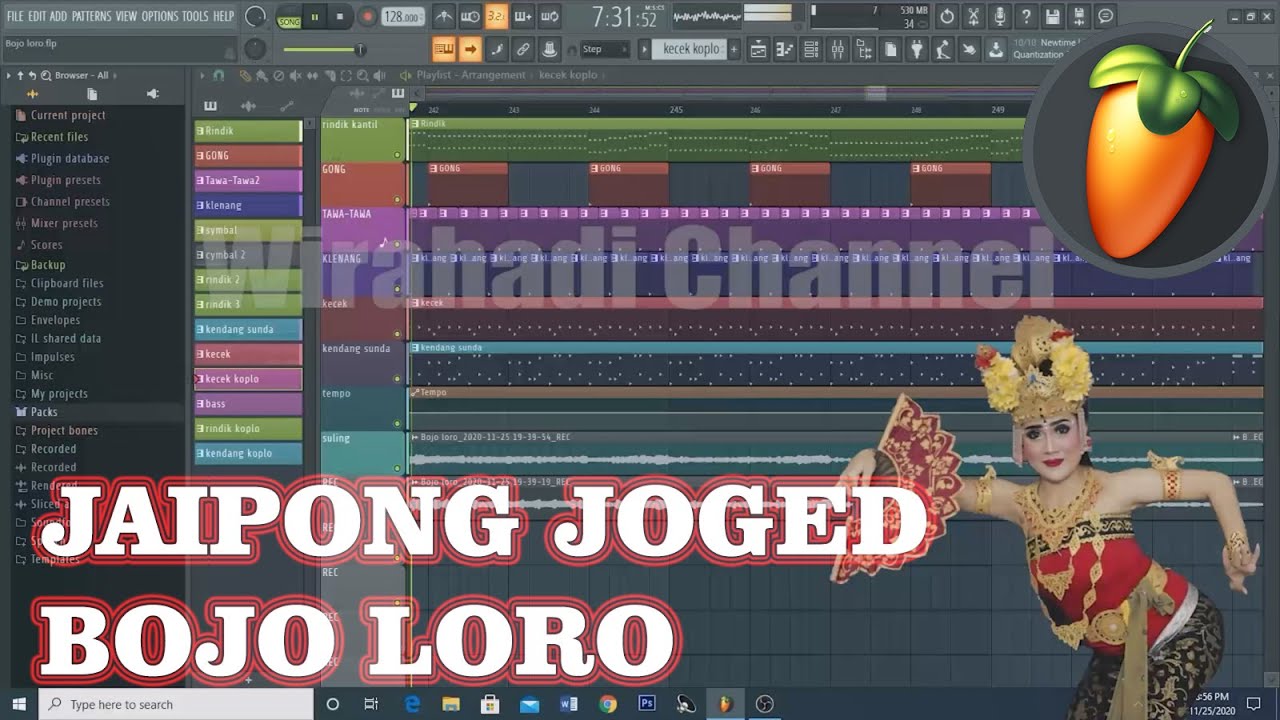 Jaipong Joged Bumbung - Bojo Loro