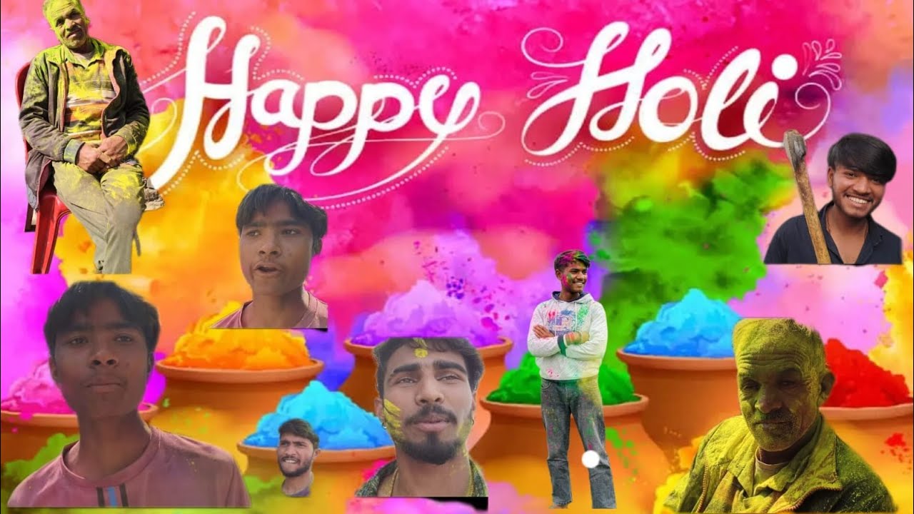 Happy Holi part 2 #comedy # 😂🤣