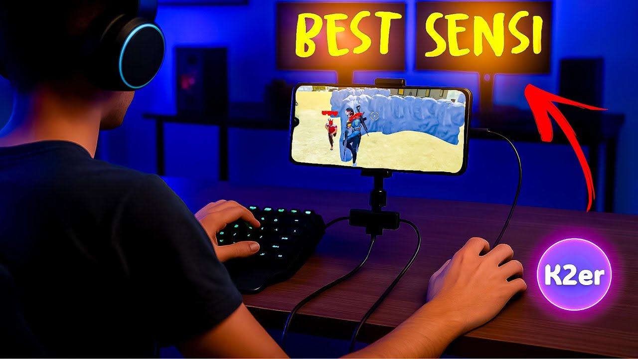 K2er Best Headshot Sensitivity Setting After OB49 Update 💪☠️