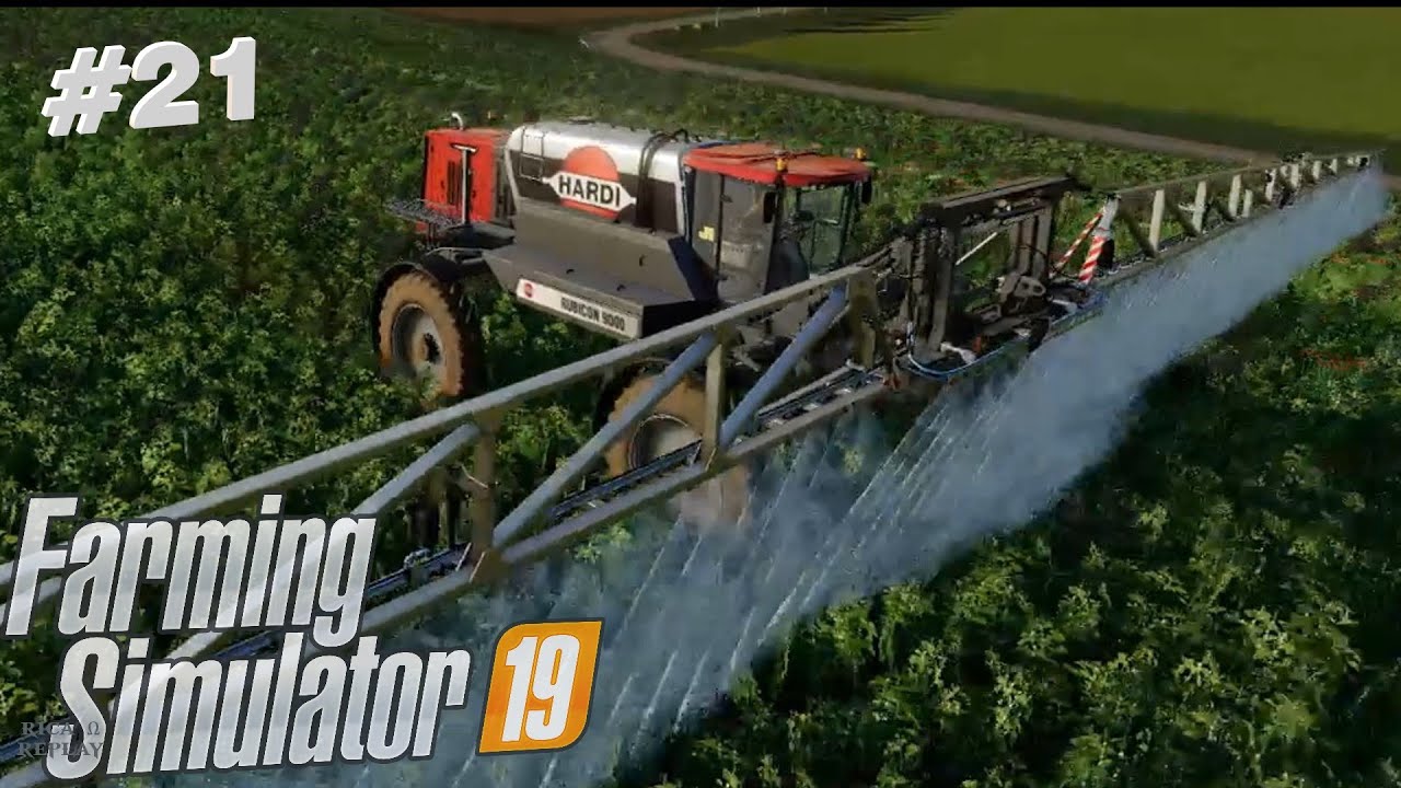 FARMING SIMULATOR 19 - #21 - Pulverizador Autopropelido HARDI RUBICON 9000