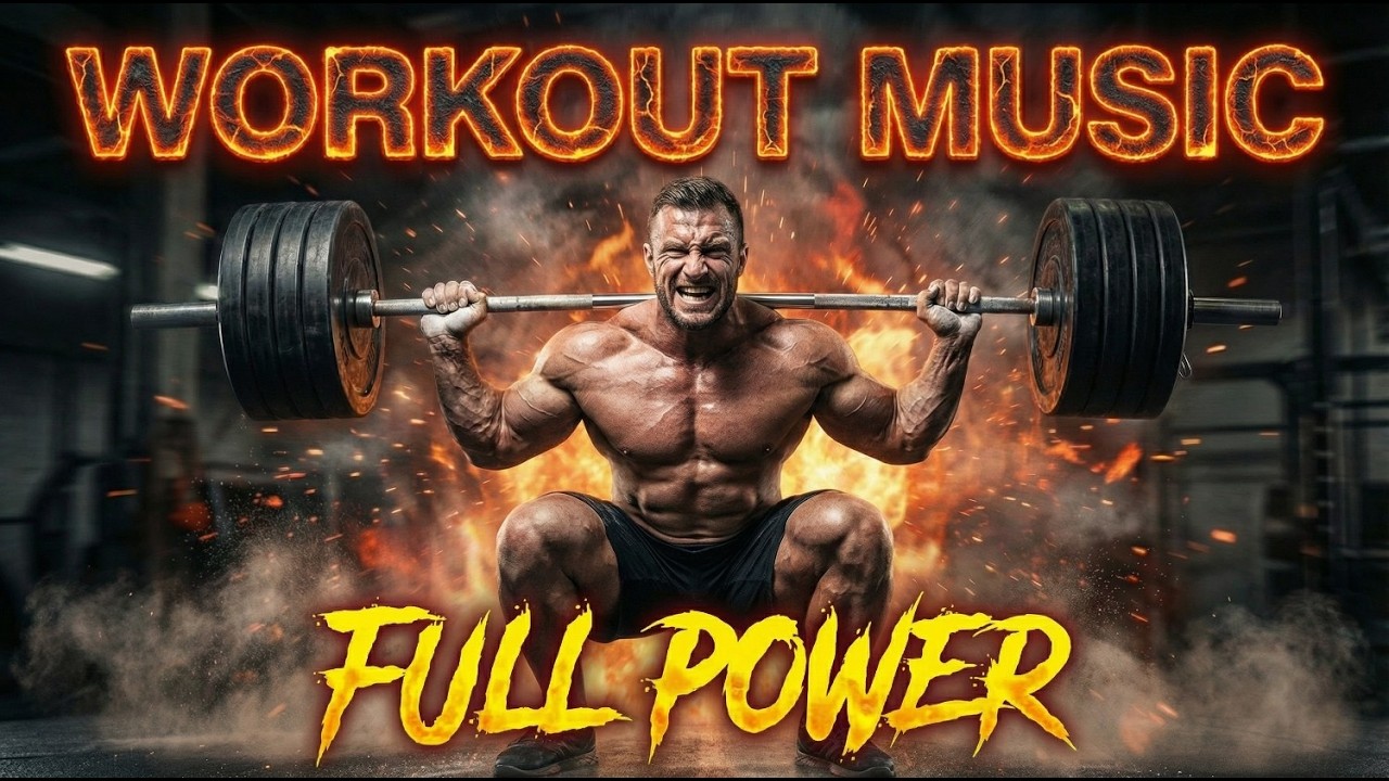 Best Fitness Music 2026 💀 Aggressive Gym & Workout Music Mix