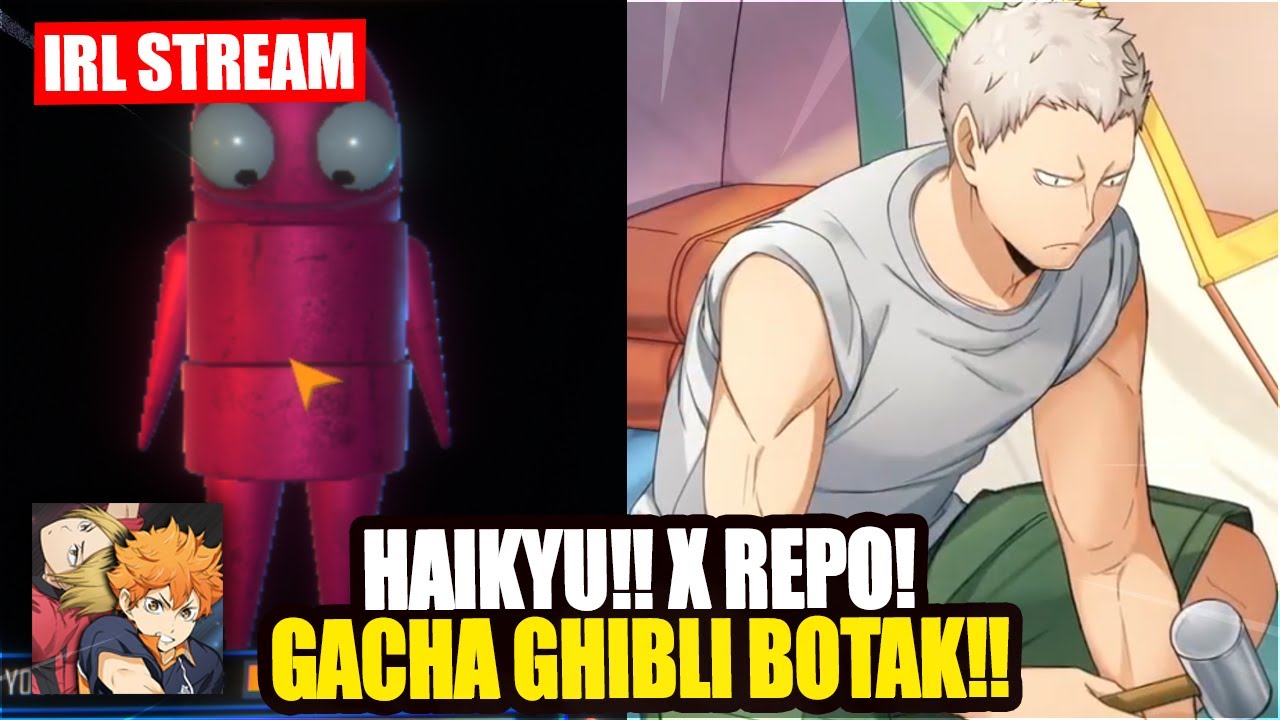 🔴 『SUBATHON』MABAR REPO DAN GACHA AONE CAMP?! (REPO x Haikyu!! Stream 2026!)