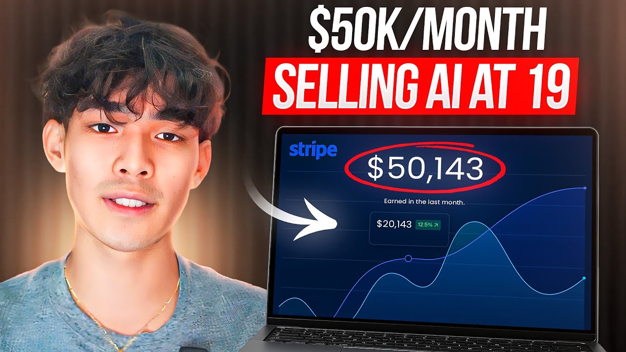 $50,134/month selling Ai at 19 (just copy me)