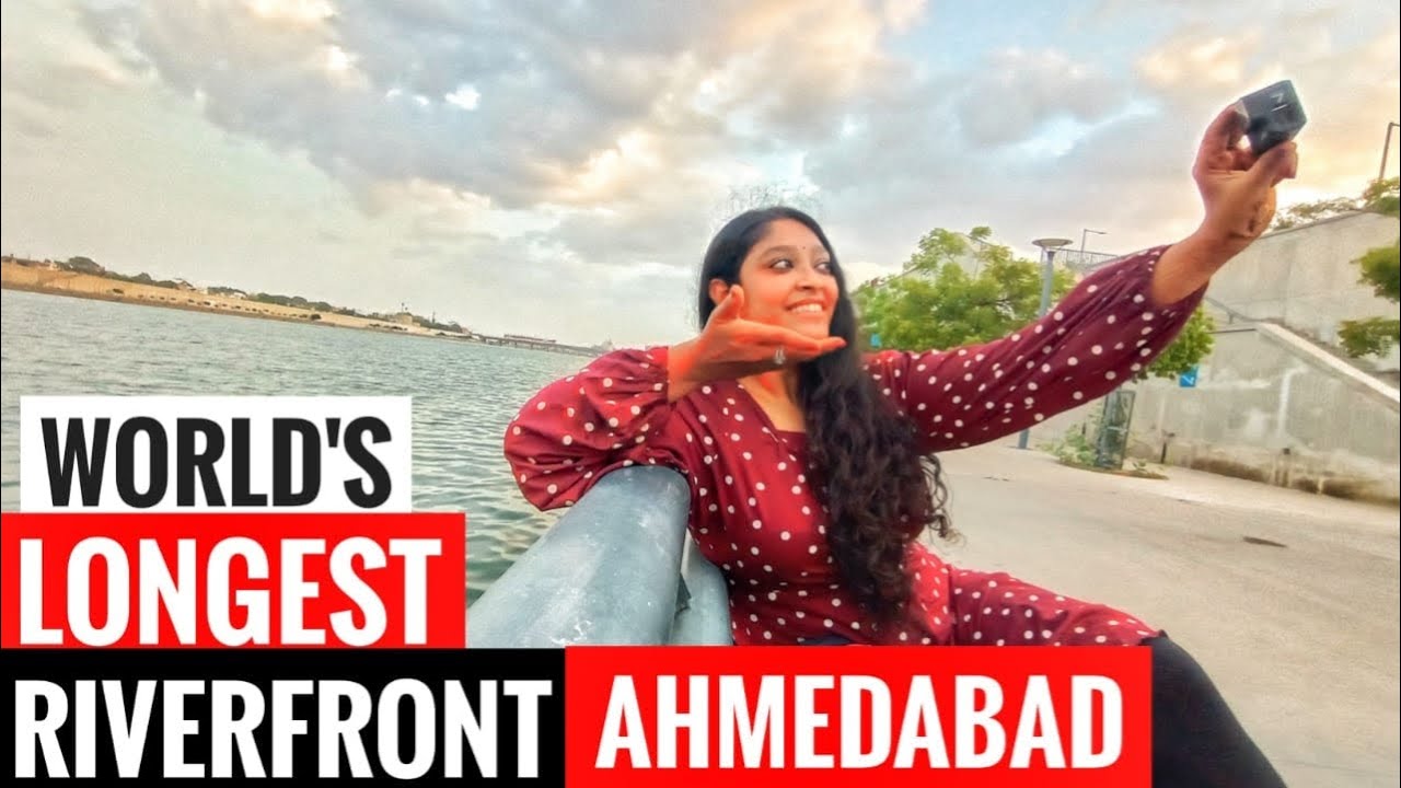 Sabarmati riverfront Ahmedabad | world's longest riverfront | Royalrider Foram