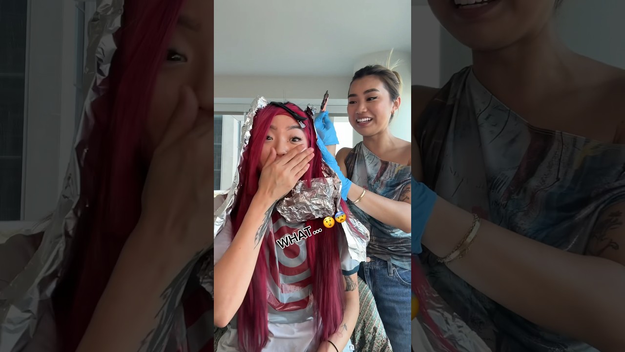 DYING MY FRIEND&rsquo;S HAIR GONE WRONG 😨