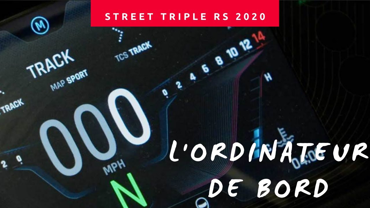 🤓🤓 Je te montre tout sur l'ordinateur de bord des motos Triumph (Version TFT) 🤓🤓