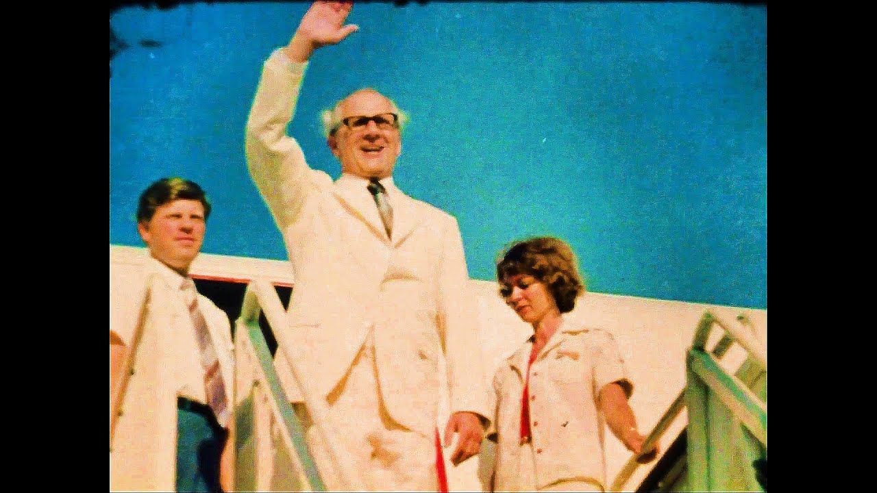 Damals in der DDR 1979 Erich Honecker in Sambia