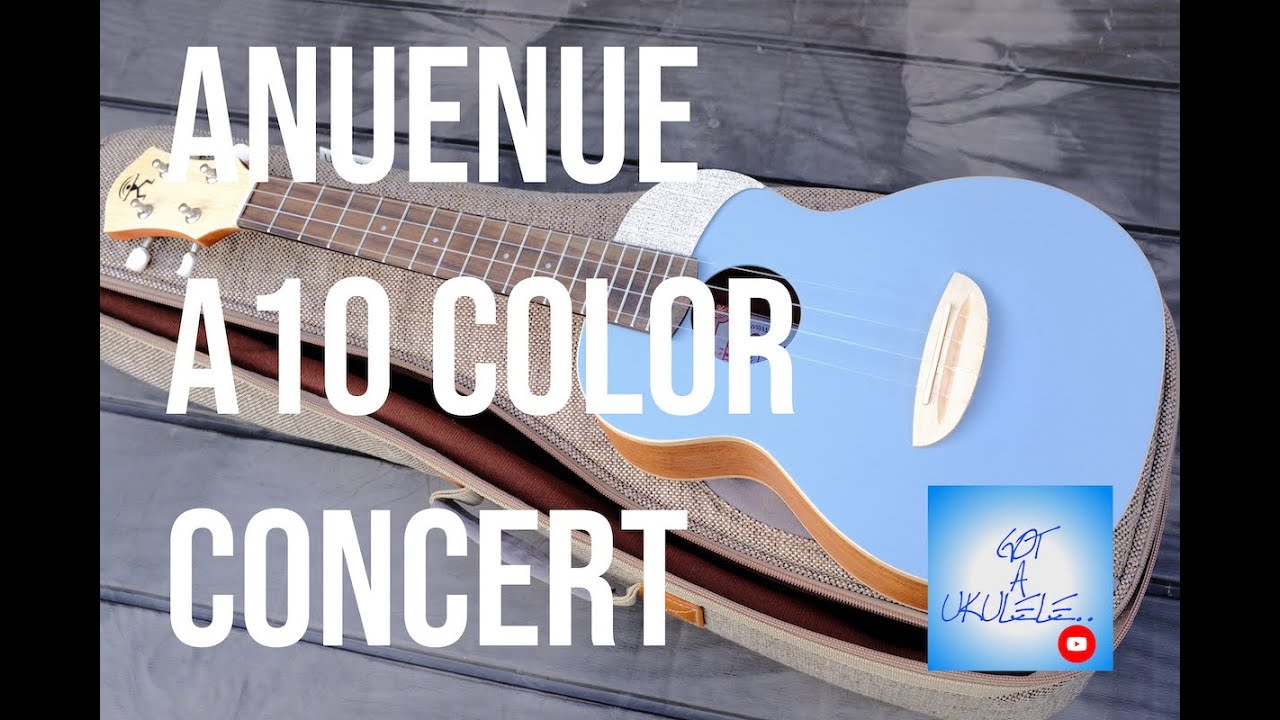 Got A Ukulele Reviews - aNueNue UC10 Color Series Concert - 4K