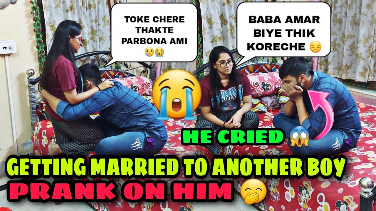 GETTING MARRIED TO ANOTHER BOY 😜😂 | PRANK ON HIM GONE WRONG 😨 | REVENGE PRANK 😌  | SANTANI COUPLE