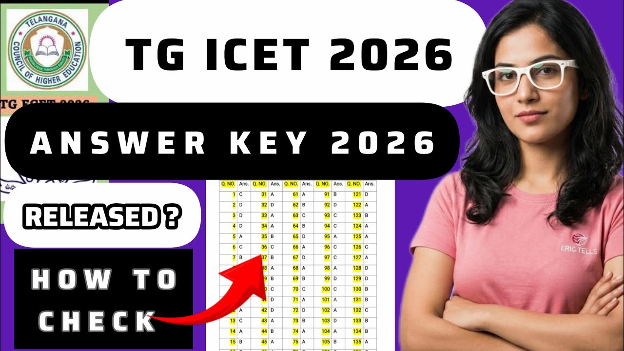 tg icet answer key 2026 | telangana icet response sheet 2026