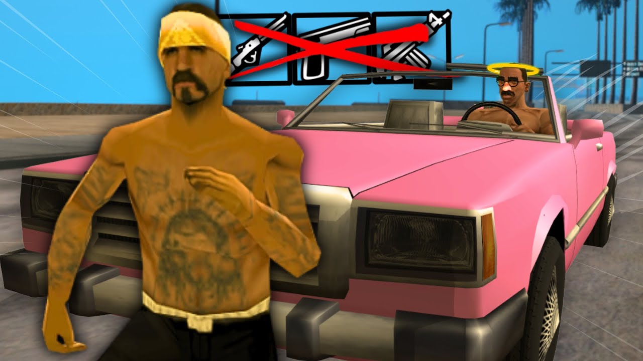 Quem matou foi o carro, eu só dirigi... GTA SAN ANDREAS SEM MATAR NINGUÉM