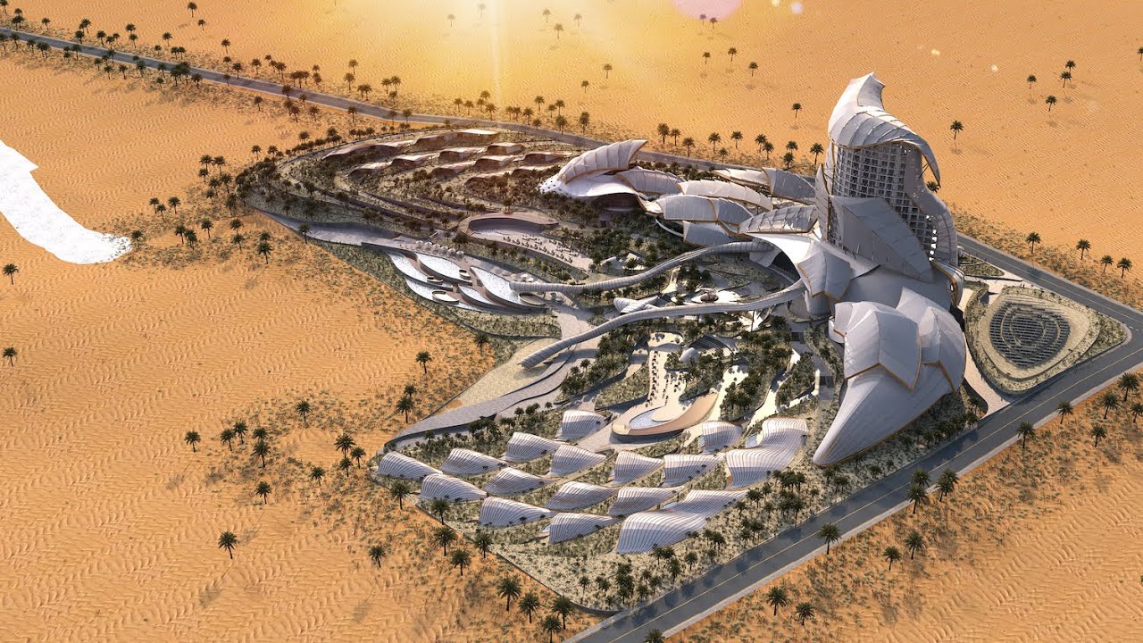 White Desert Resort in Farafra Oasis, New Valley, 