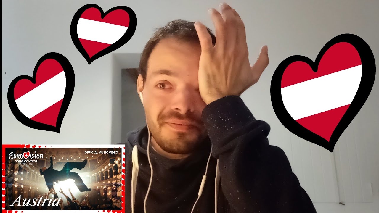 Eurovision 2025 - AUSTRIA (JJ - Wasted Love) Reaction 🇦🇹