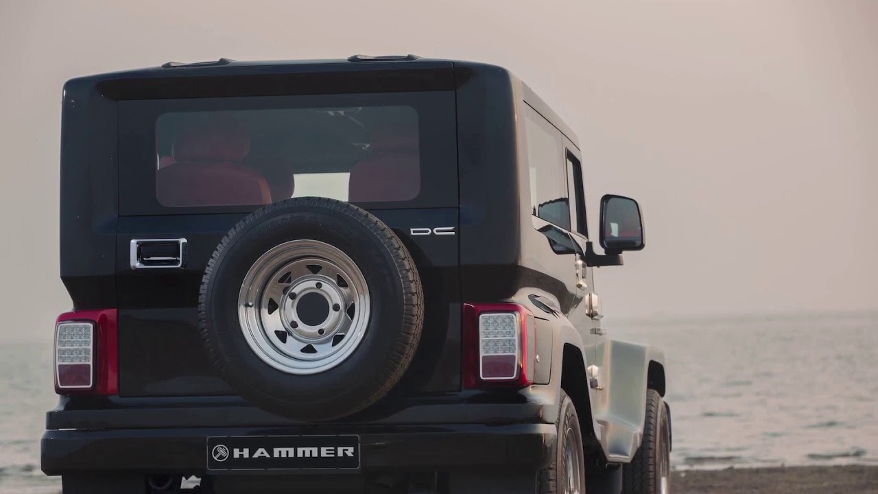 DC Design | Hammer | DC Modified Thar | Limited Edition Unveiled!! Latest Upcoming Cars 2018 | India