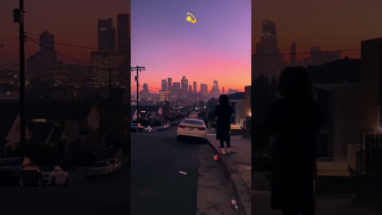 Westside sunset hits different 🌴🌅 . . 