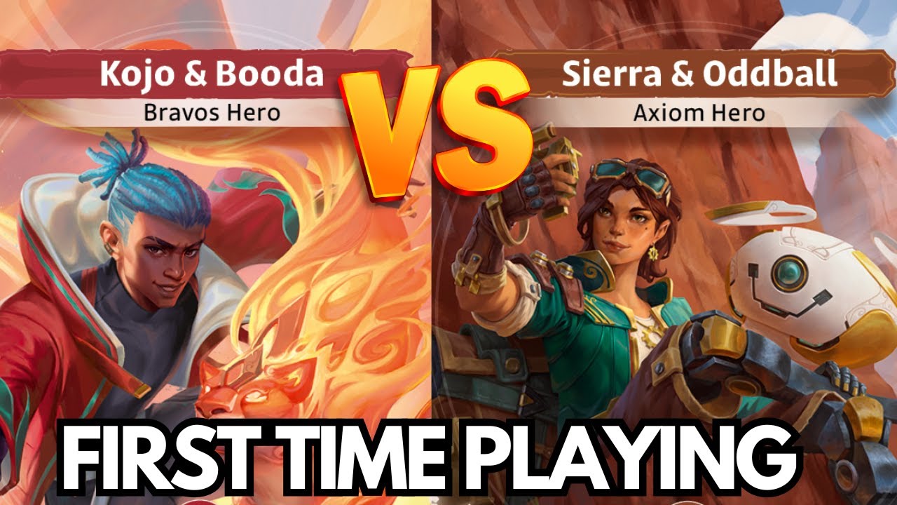 Altered TCG Gameplay - Bravos Vs Axiom first time!