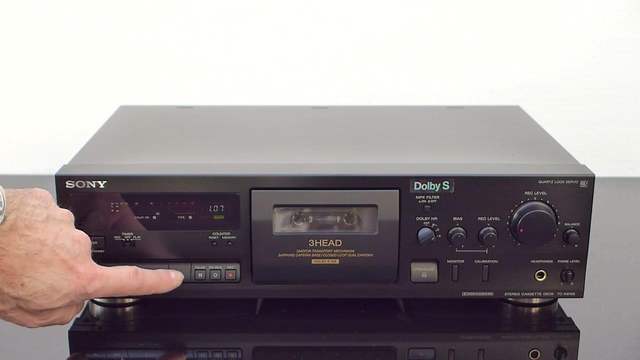 Sony TC-K815S Like New - Mint.