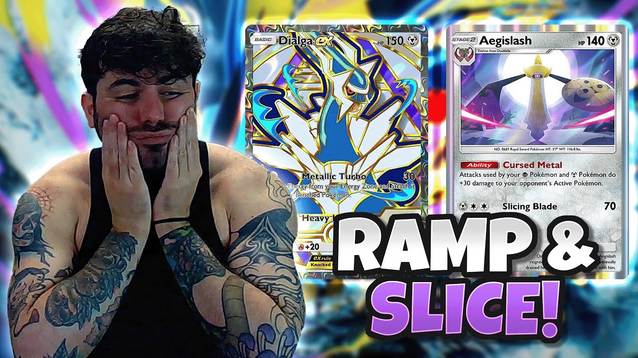 DIALGA EX fa un grande RITORNO con AEGISLASH! | Pok&eacute;mon TCG Pocket