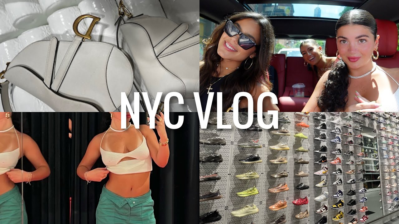 NYC VLOG: car chat, lunch, shopping + haul ft. Ella Mendelsohn & Jordyn Mannino ♡