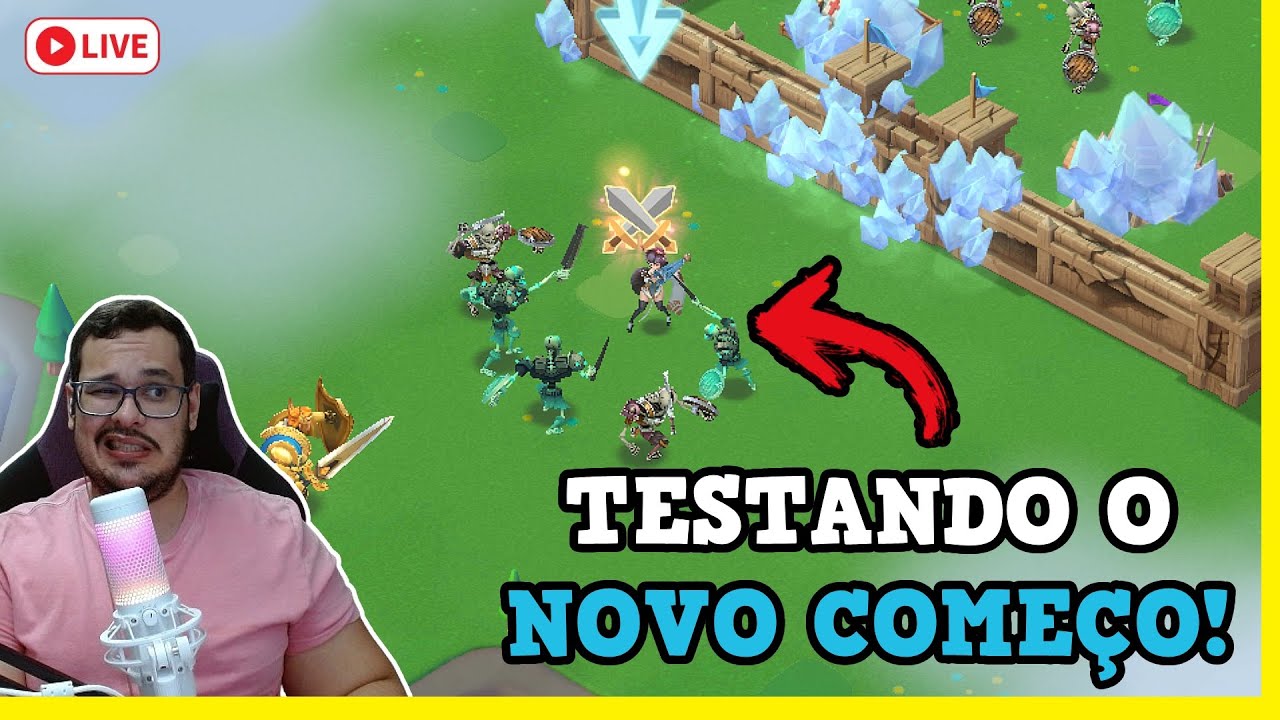 🔴 DO ZERO AO CASTELO 25 EM POUCAS HORAS? Lords Mobile